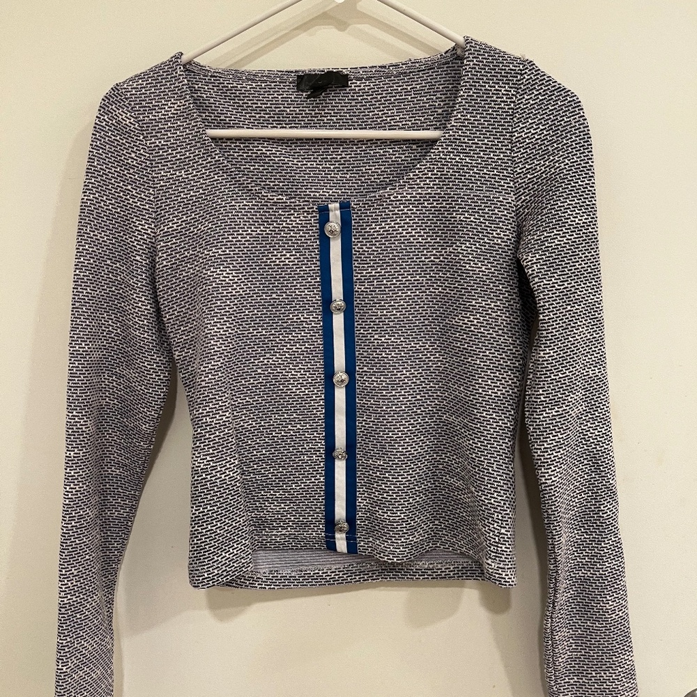 Long Sleeve Top with Matching Skirt